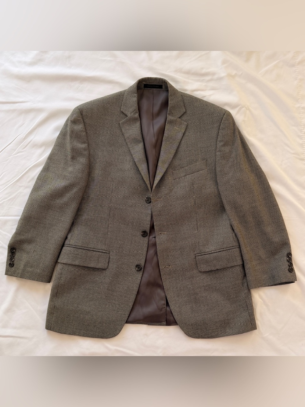 Izod Men's Gray Notch Lapel Sport Coat